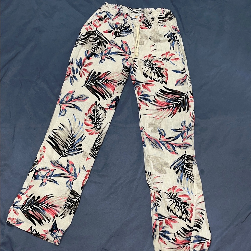Floral Print Pants